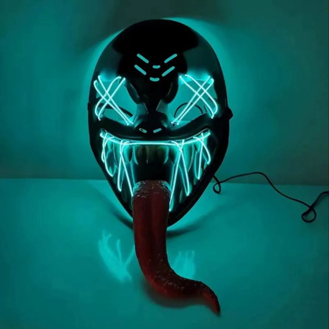Venom’s Grin Cosplay Mask | Realistic Lethal Protector Mask - Image 2
