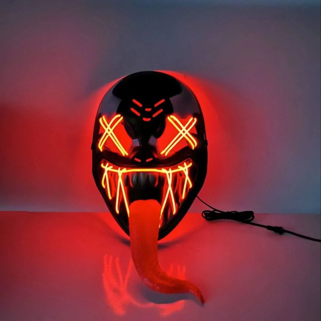 Venom’s Grin Cosplay Mask | Realistic Lethal Protector Mask - Image 3