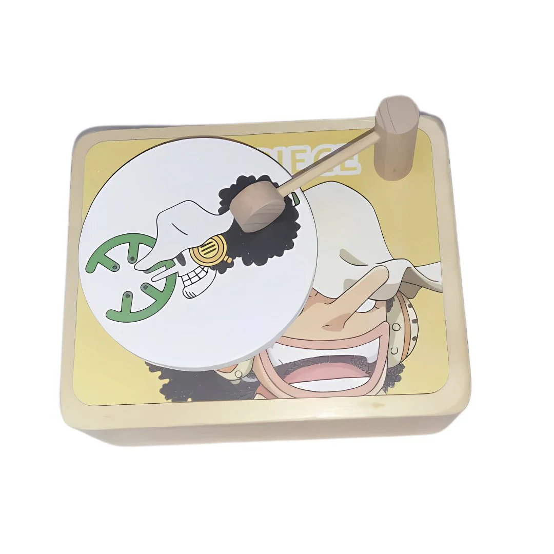 Vintage One Piece Music Box | Vintage Record Player Style Music Box - Image 3