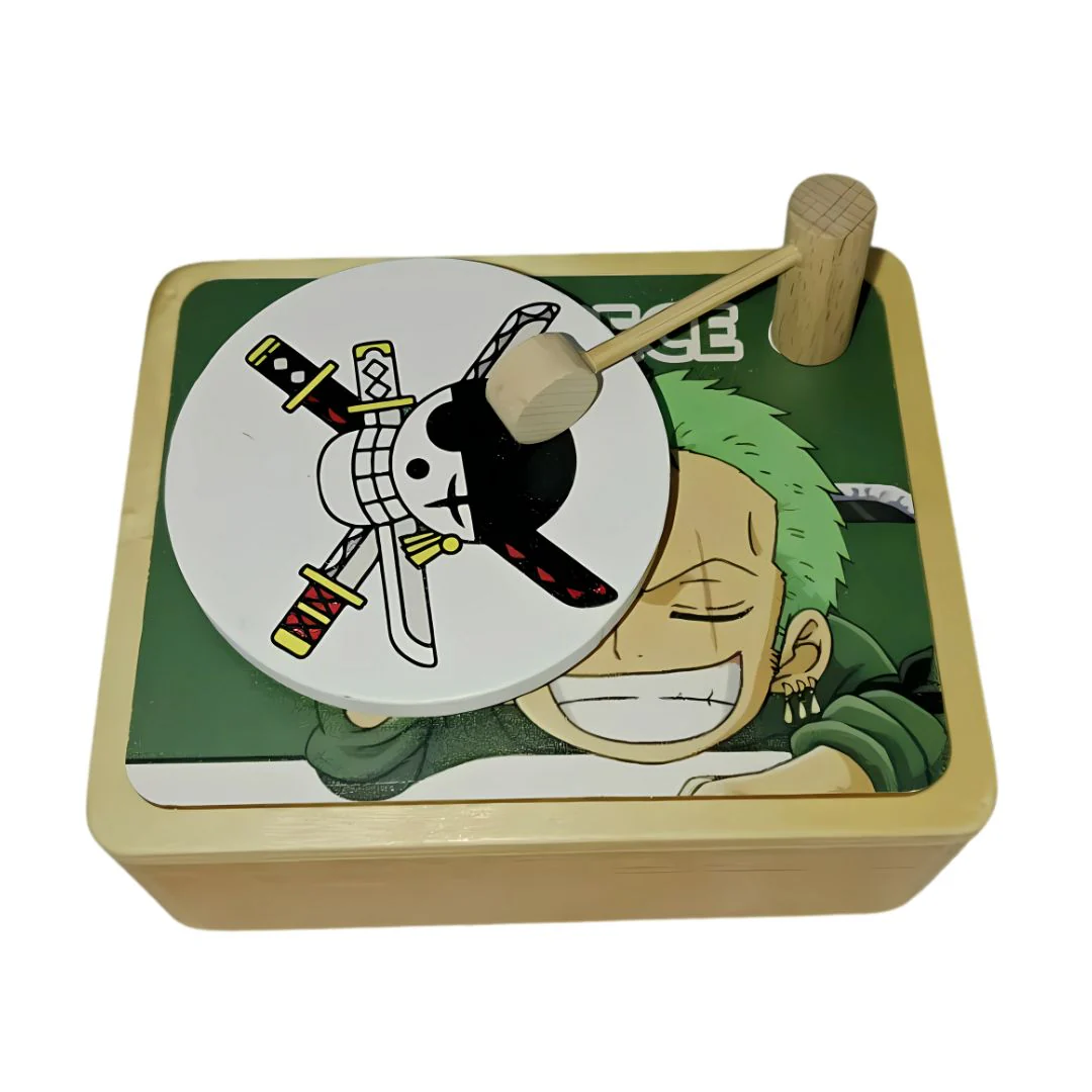 Vintage One Piece Music Box | Vintage Record Player Style Music Box - Image 4