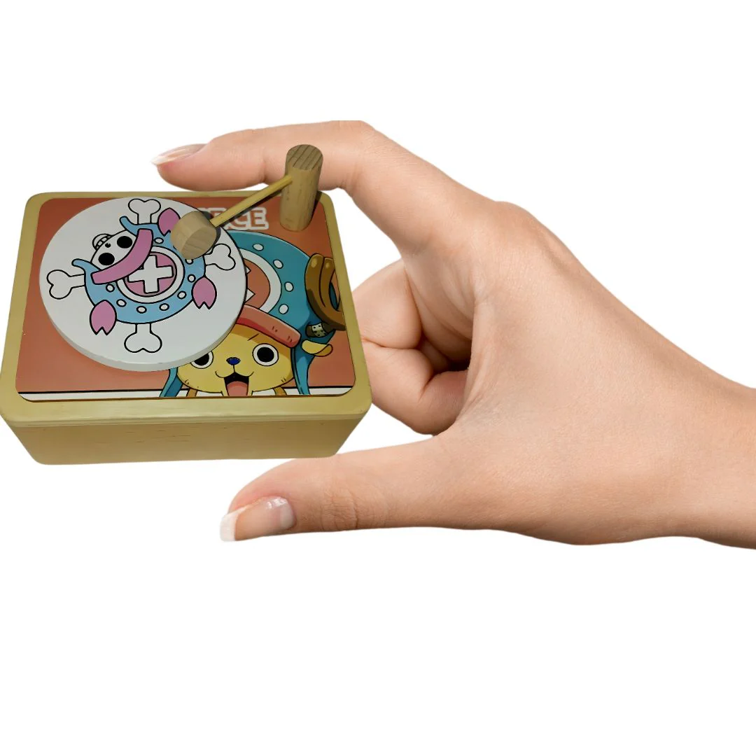 Vintage One Piece Music Box | Vintage Record Player Style Music Box - Image 5