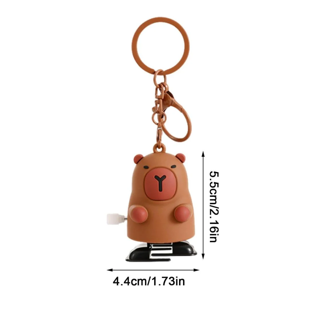 Walking Capybara Toy Keychain | Cute & Functional Accessory - Image 4