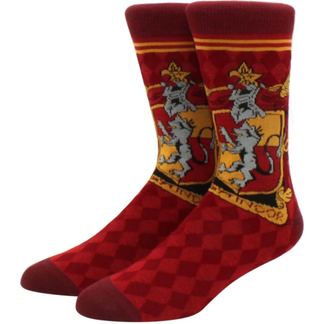 Wizard House Crest Socks – Cotton Crew Socks