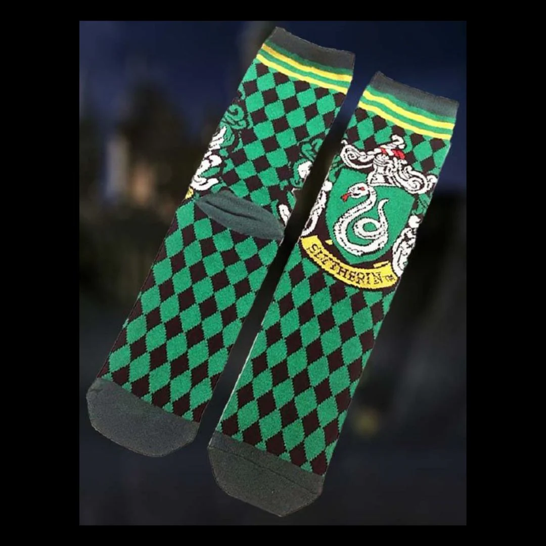 Wizard House Crest Socks – Cotton Crew Socks - Image 6