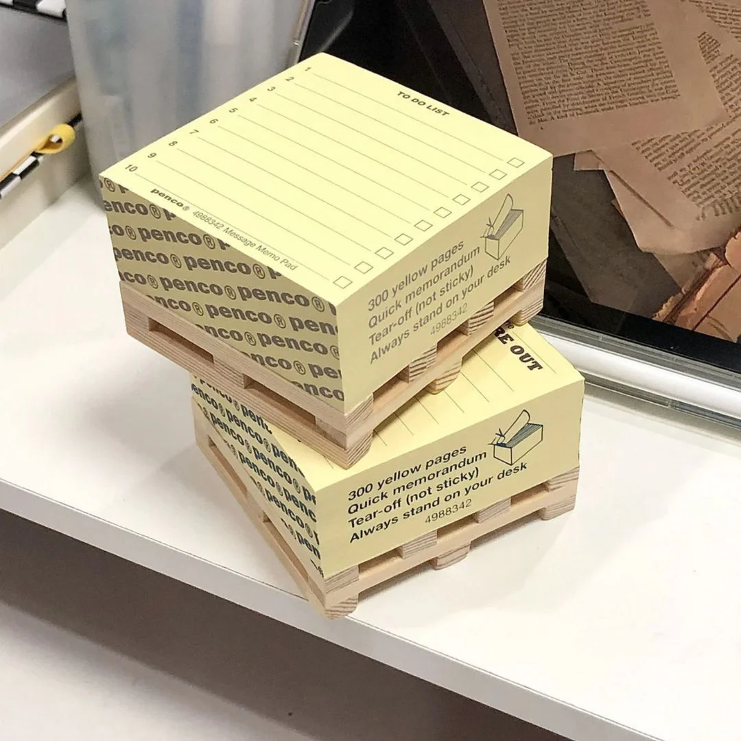 Wooden Pallet Tear Off Notes | Tiny Wooden Crate Notes