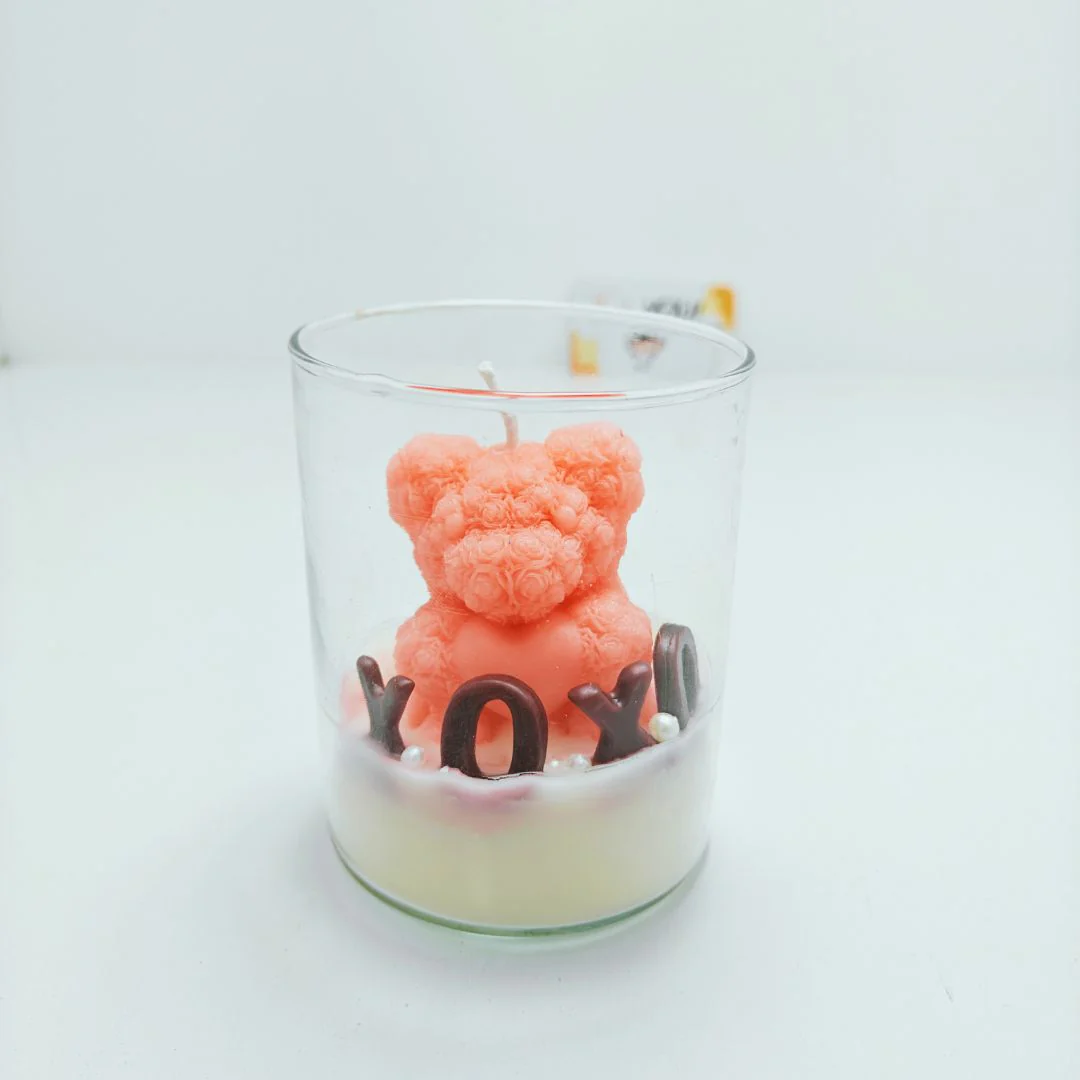 XOXO Glass Candle – A Hug in Every Glow! - Image 2