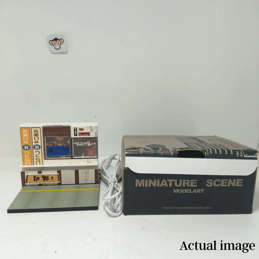 Japanese Street Yakiniku Shop Diorama | 1:64 Scale Display Case - Image 4