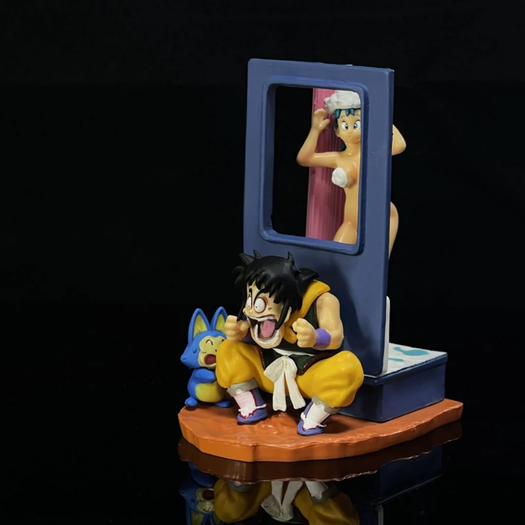 Yamcha Peeking Scene – Dragon Ball Z Humorous Collectible Figure - Image 3