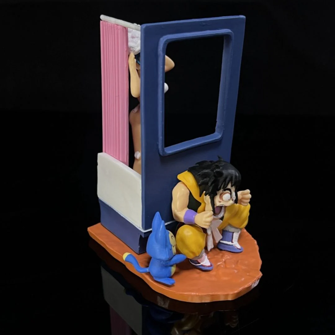 Yamcha Peeking Scene – Dragon Ball Z Humorous Collectible Figure - Image 4