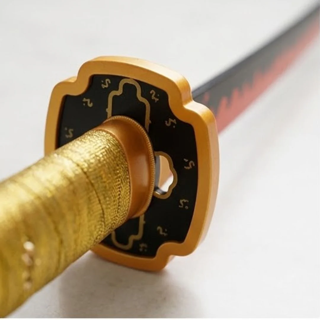 Yoriichi Tsugikuni Wooden Katana | 104 Cm Demon Slayer Katana - Image 3