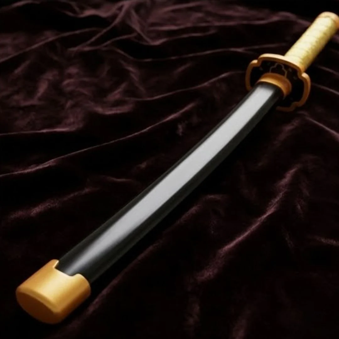 Yoriichi Tsugikuni Wooden Katana | 104 Cm Demon Slayer Katana - Image 4