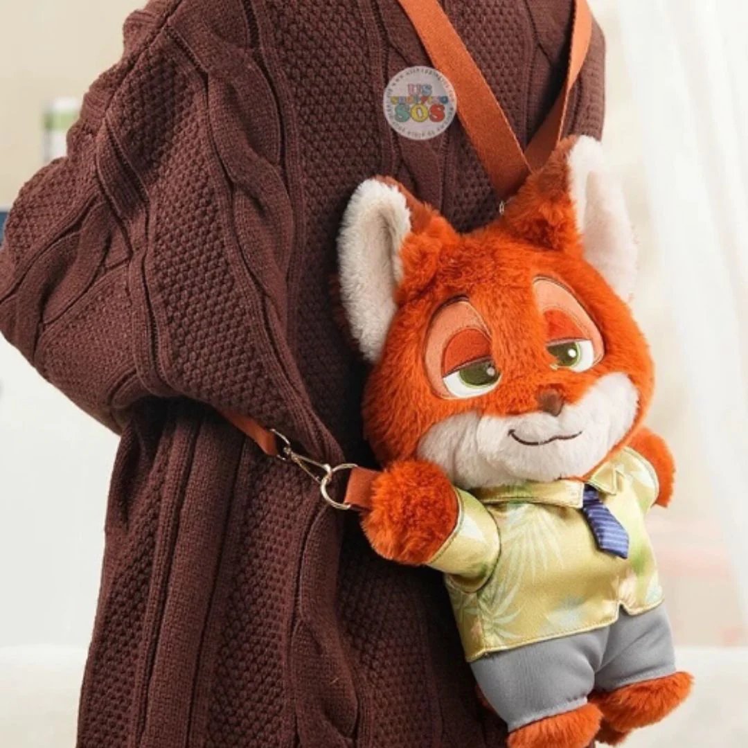 Zootopia Plush Backpack – Cute Character Bag for Kids - Image 3
