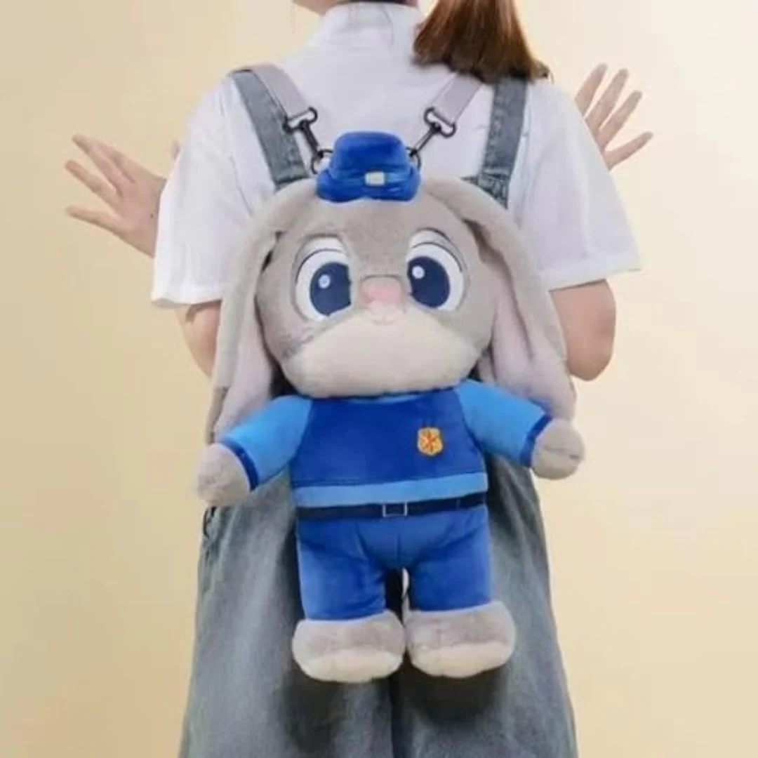Zootopia Plush Backpack – Cute Character Bag for Kids - Image 6