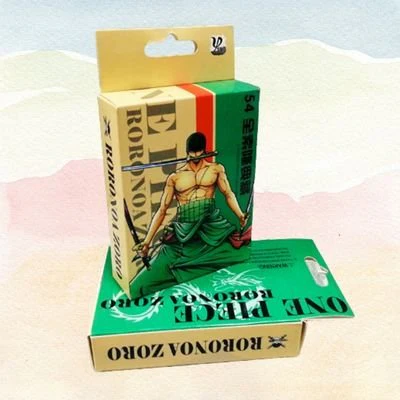 Zoro Anime Playing Cards | Fun One Piece Anime Gifts - Image 3