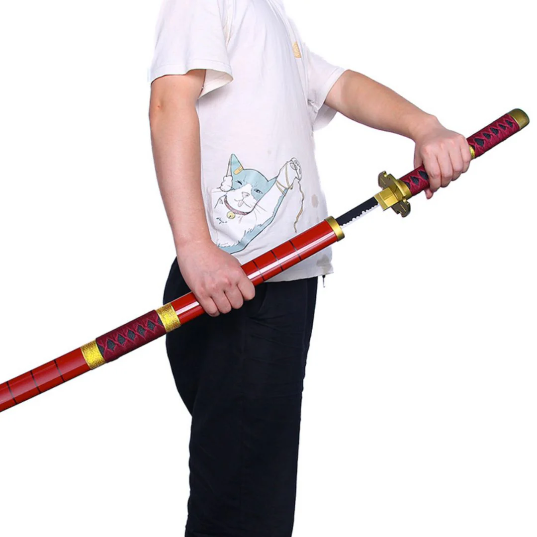 Zoro Cosplay Katana [104 cm] | Wooden Practice Swords [ Zoro Inspired ] - Image 13