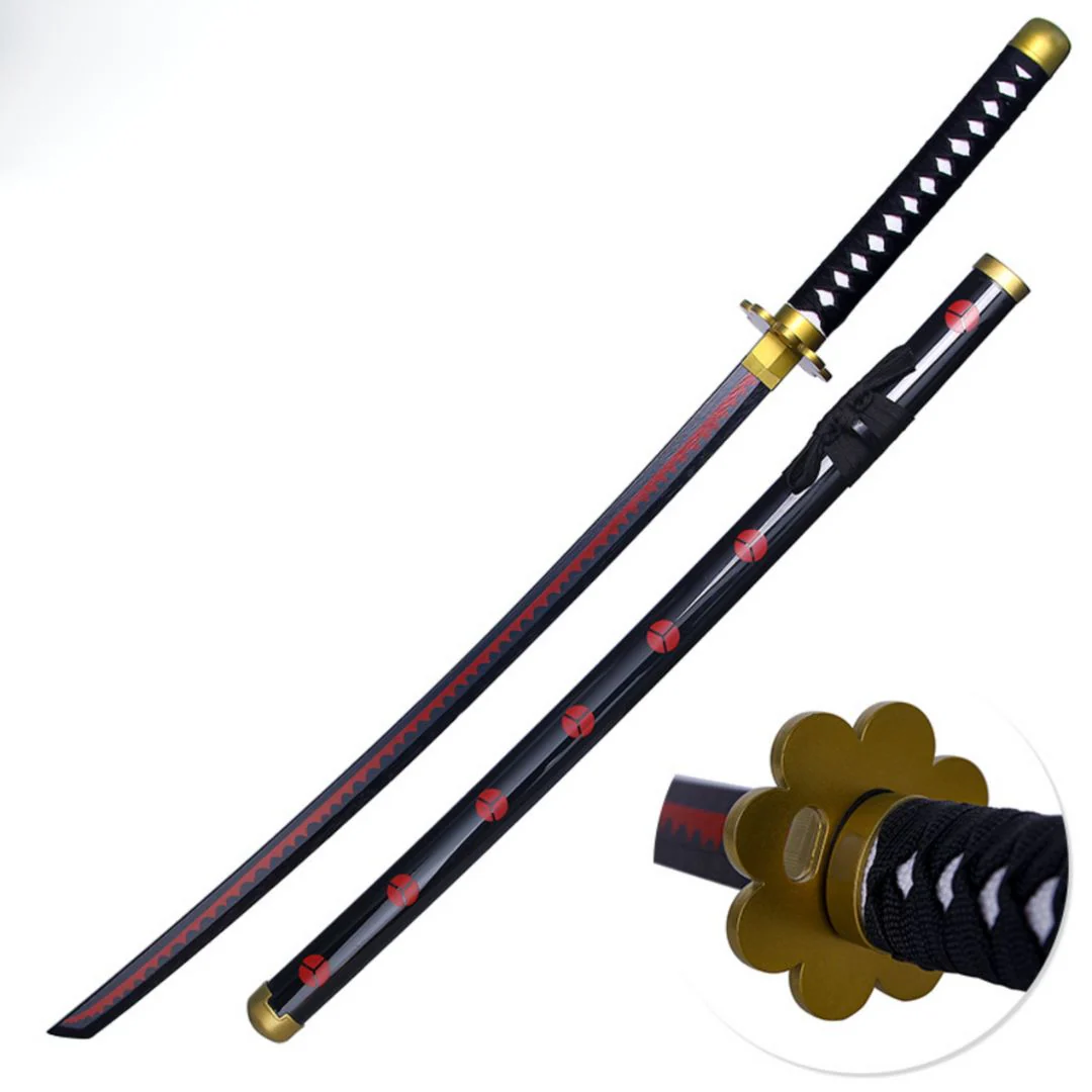 Zoro Cosplay Katana [104 cm] | Wooden Practice Swords [ Zoro Inspired ] - Image 15
