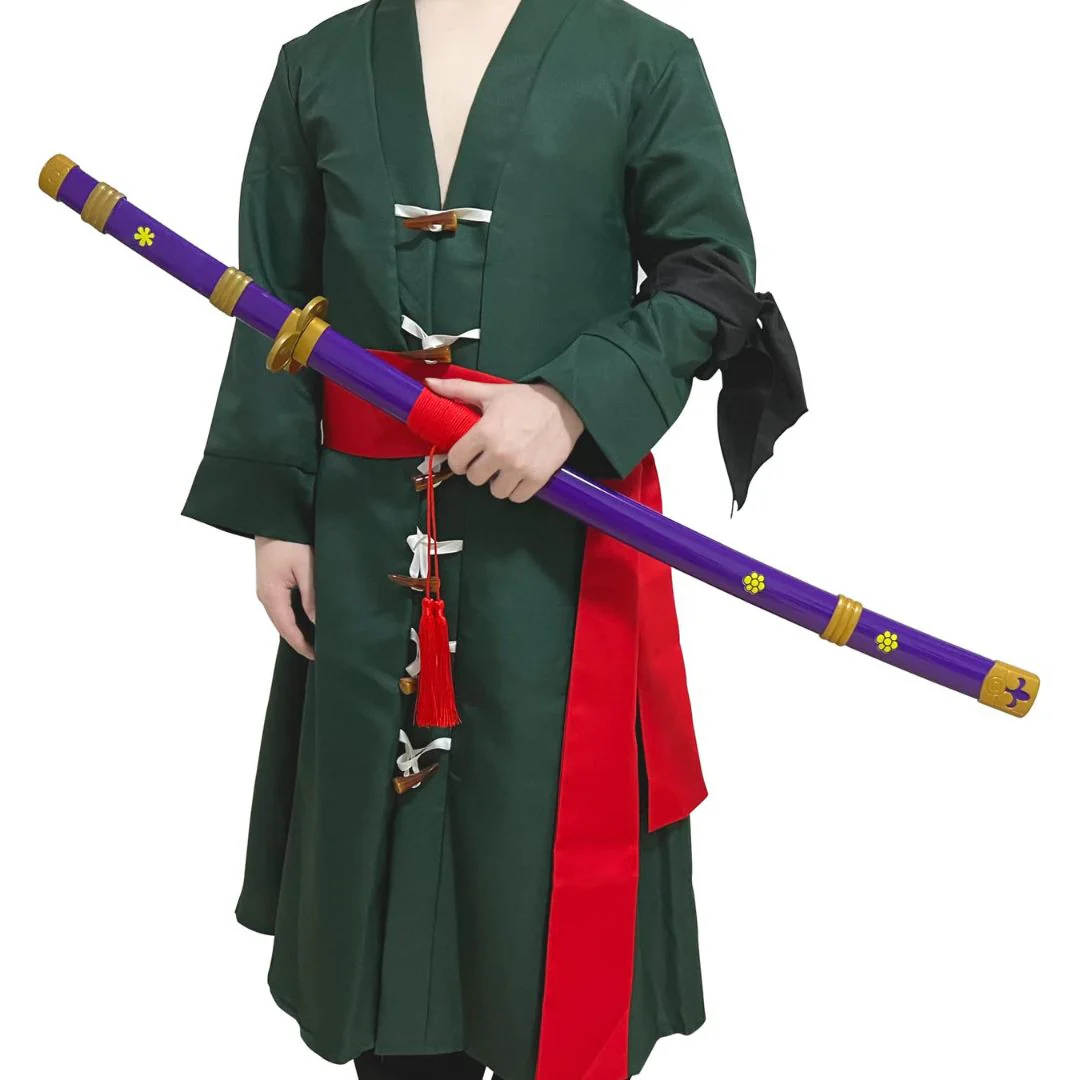 Zoro Cosplay Katana [104 cm] | Wooden Practice Swords [ Zoro Inspired ] - Image 18