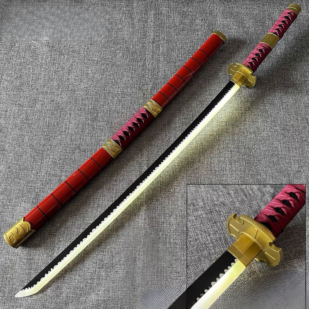 Zoro Cosplay Katana [104 cm] | Wooden Practice Swords [ Zoro Inspired ] - Image 3