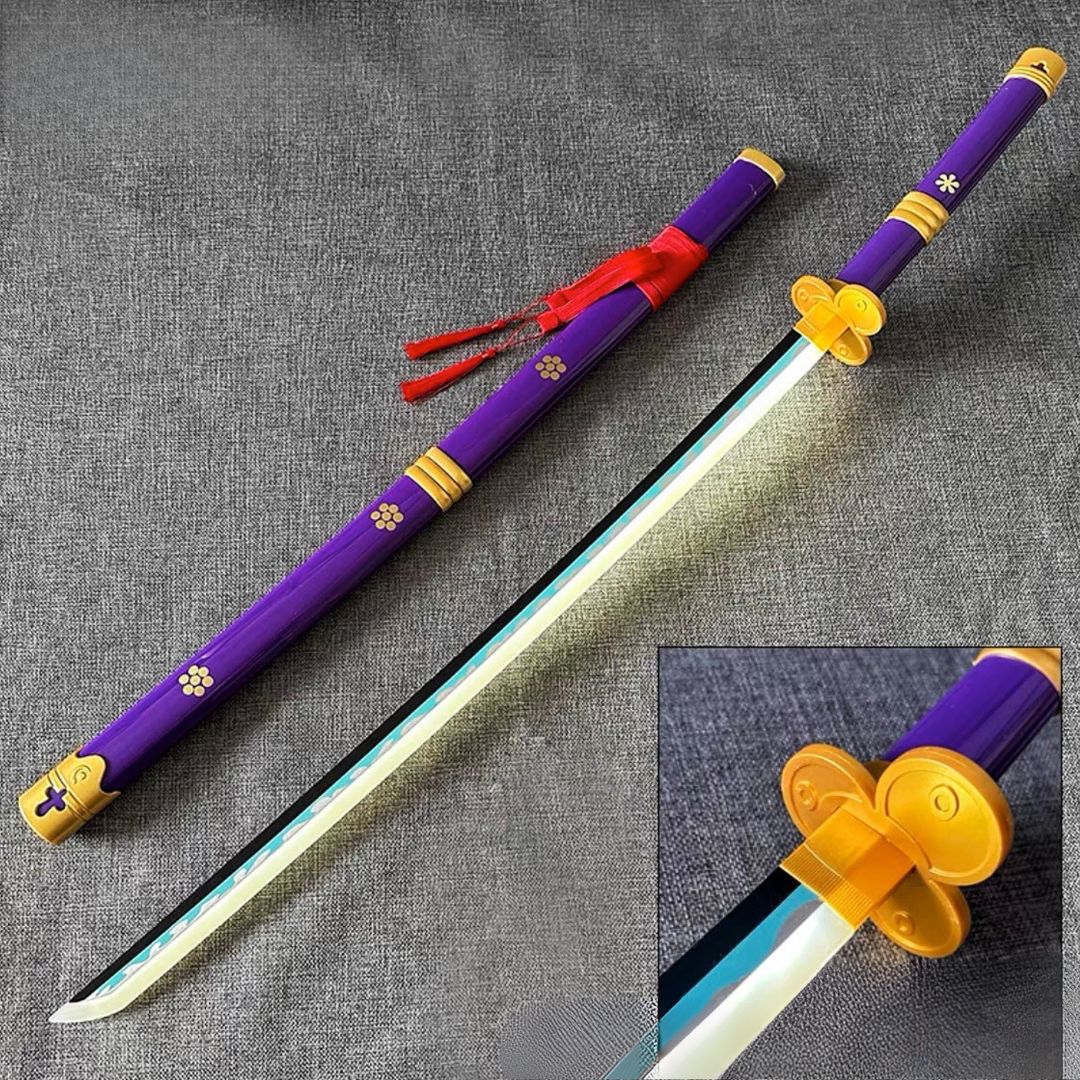 Zoro Cosplay Katana [104 cm] | Wooden Practice Swords [ Zoro Inspired ] - Image 4